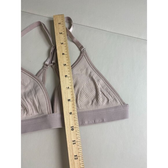 Lululemon Women's Light Pink Triangle Bralette Intimates Bra Size 2 - Picture 6 of 10